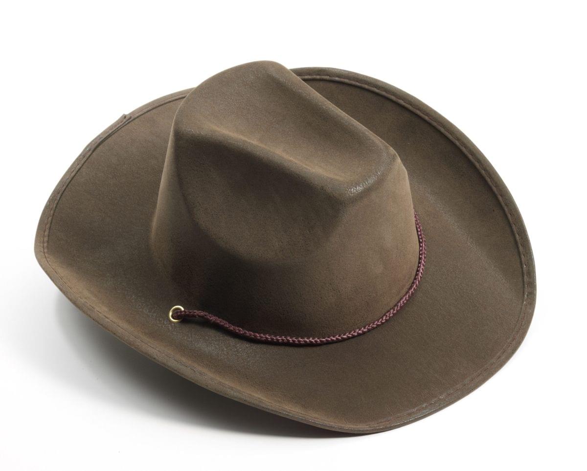 Brown Suede Cowboy Costume Hat eBay