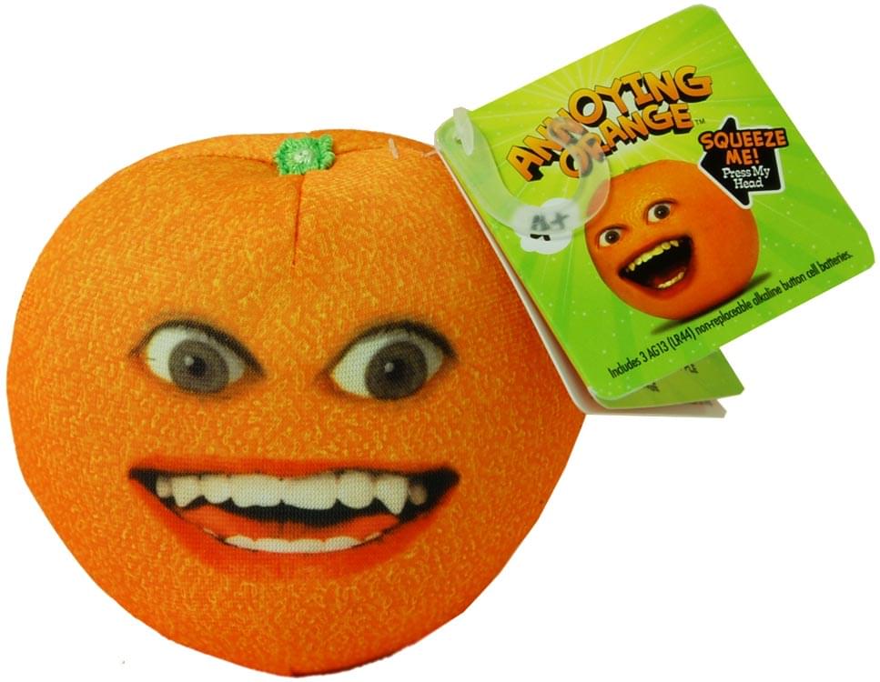 Annoying Orange 35 Talking Plush Smiling Orange Ebay